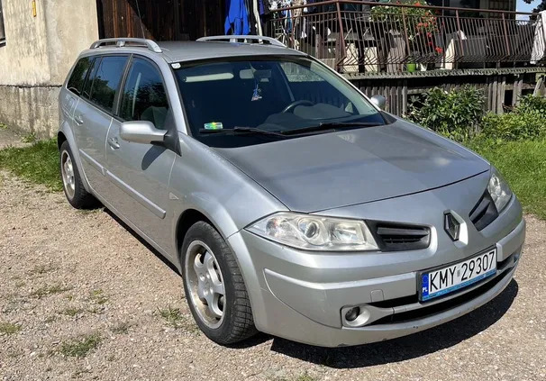 małopolskie Renault Megane cena 7000 przebieg: 265000, rok produkcji 2009 z Barwice